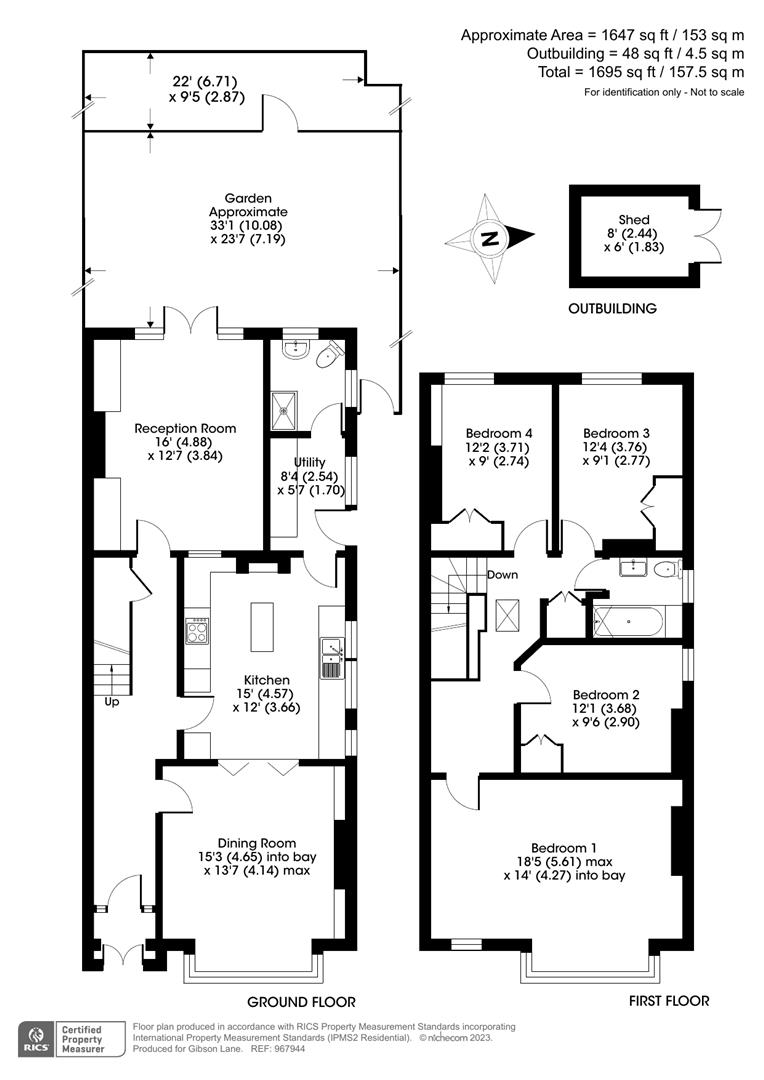 Property details for Cobham Road, Kingston Upon Thames Guide Price £